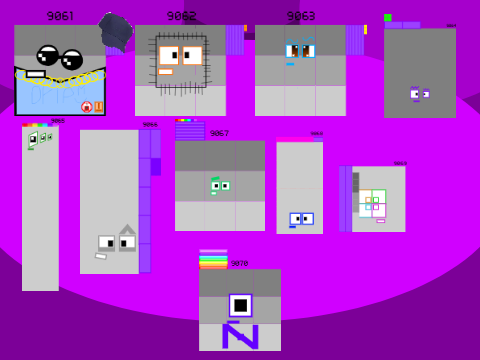 Numberblocks Band Retro 9061-9070