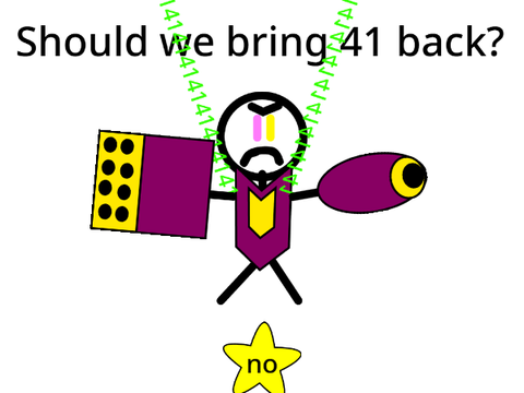 Should we Bring 41 Back? but it's a boss fight