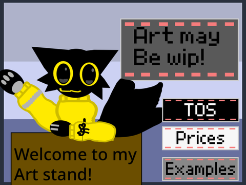 Lila’s art shop!