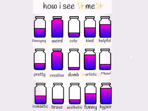 How i see ✨me✨