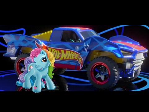 G3 Rainbow Dash and BAJA Jump Truck