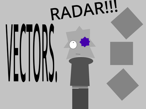 Radar vectors.