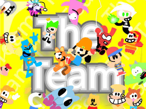 The Team with BobbleDoll9 Characters