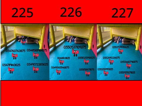 NBB 4096ths 225-227