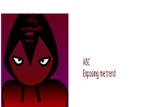 Abc exposing me trend ;--; Sonjothecodr
