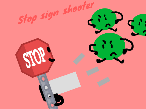 Stop sign shooter