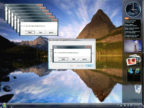 Windows Vista Beta 2 Crazy Error