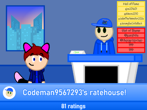 [OPEN] Codeman's Ratehouse remix yakovlev-vicbor