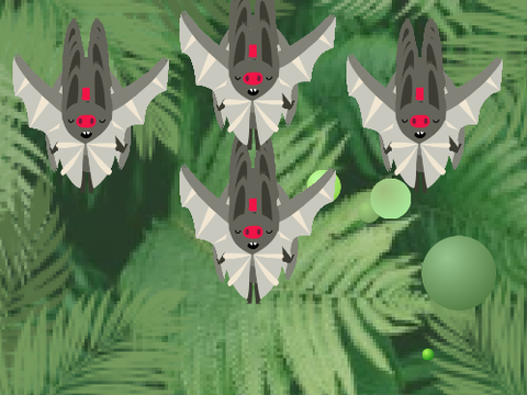 Satisfiying bats flying through moving balls remix