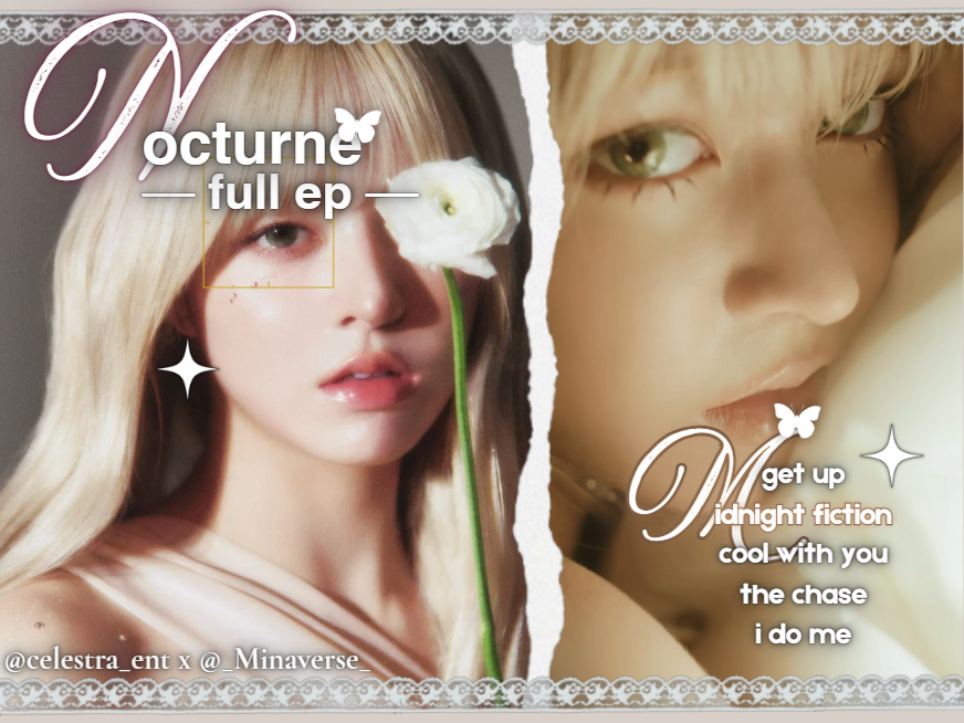 ₊˚ [50+] ⇱ NOCTURNE _　full EP release ˖ヽ　ꔫ cwy, the chase, i do me　꒷꒦︶