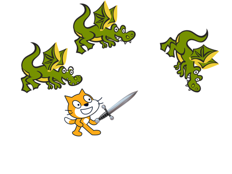 Knight scratchy!