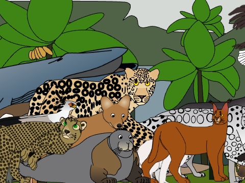 Carnivorous Animals Stampede