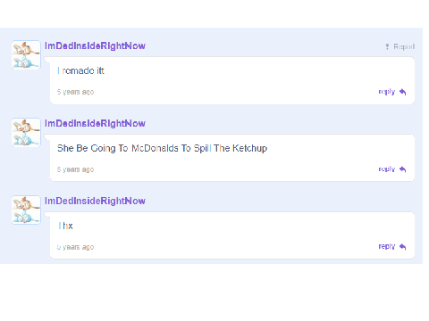 voicing over screenshots i find funny because im bored