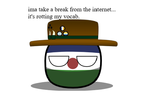 ima take a break (not a forced hiatus)