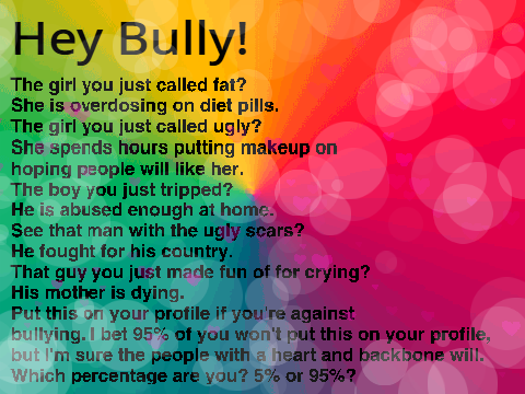 Hey Bully! Look over here! Stop bullying! remix remix remix remix remix remix remix remix rem… remix
