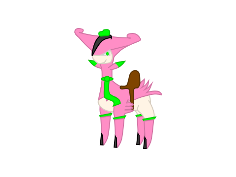 Meet Salmon the shiny virizion