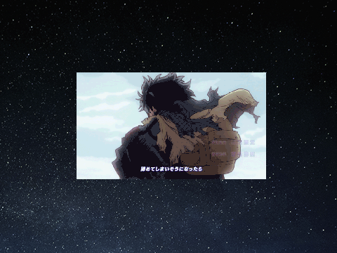 My Hero Academia - Song; Let You Down - Anime