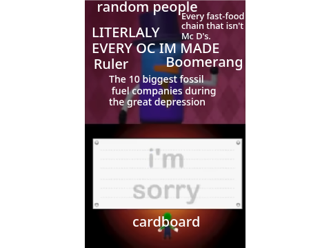 Meme about Cardboard
