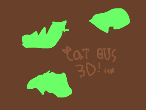 cat bus 3D! ish