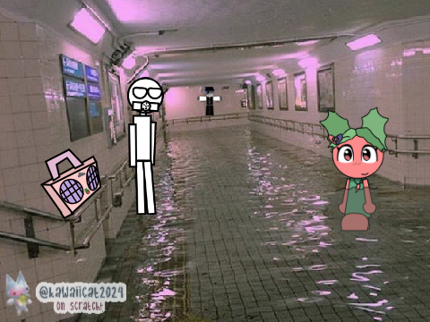 Add yourself in a liminal space! remix remix