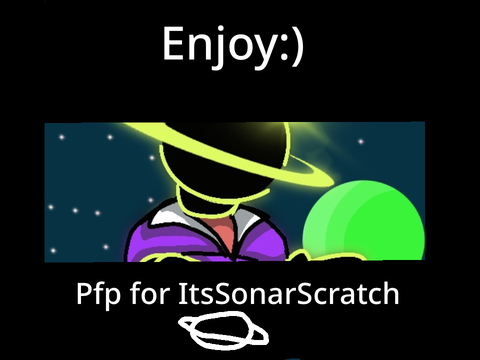 Space face Pfp for @ItsSonarScratch #art