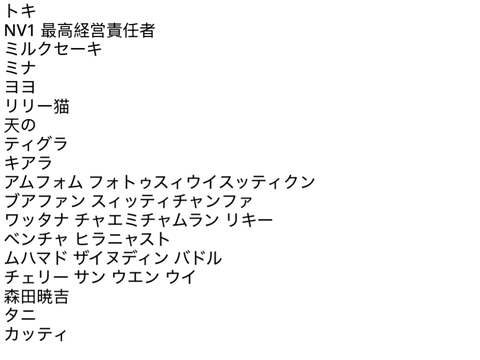 Japanese names for my OCs in ULPRPSG