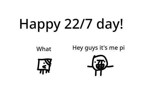 Happy Pi (Appromaxtion) Day!