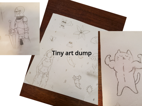 Tiny art dump