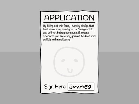 THE FORM signed by jvvmeg