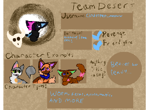 Team desert!!!