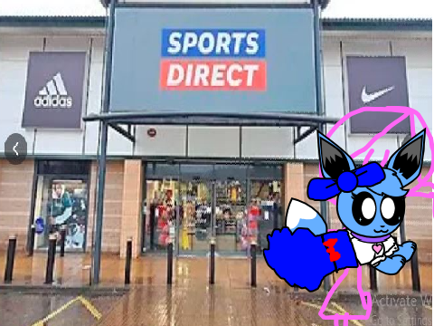Aizah in sports direct style
