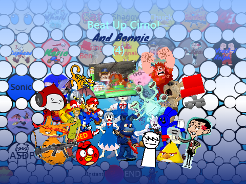 Beat Up Cirno (4) But With Bonnie