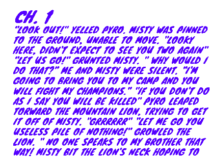 THE ENDLESS PERILS CH.1
