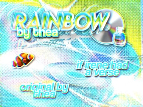 if i had a verse on rainbow by thea