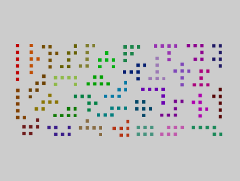dotted hexomino band (full)