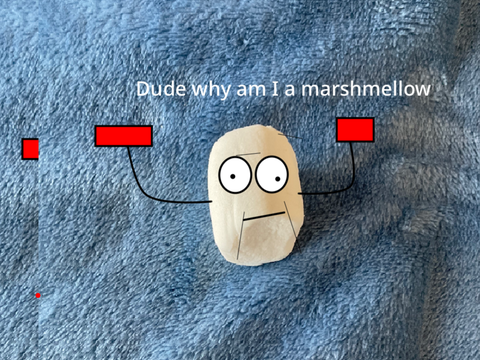 Redsteel is a marshmallow 