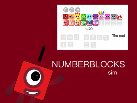Numberblocks simulator pt 1