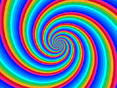 colorful spiral