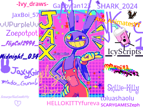Sign if your fav TADC character is Jax! remix remix remix remix remix remix remix remix remix… remix