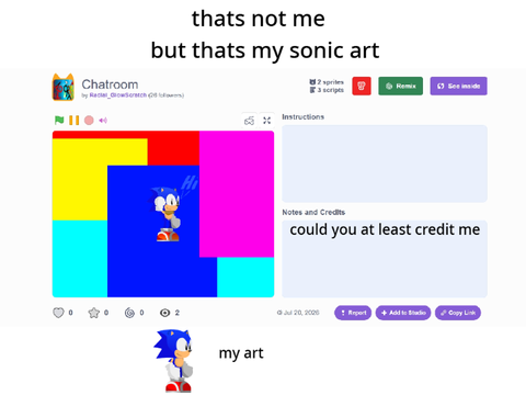 wait that's my art