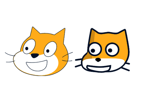 Scratch Cat Art