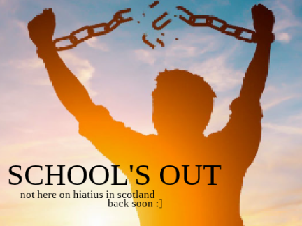 SCHOOL'S DONE YAY + BYE BYE