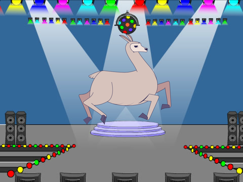 dancing lama