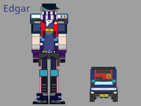 transformers x brawl stars: Edgar