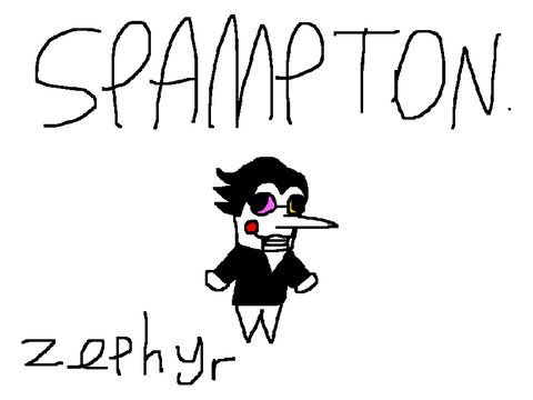 SPAMTON G SPAMTON! THAT’S MY FREAKING NAME! But I sing it! :3c