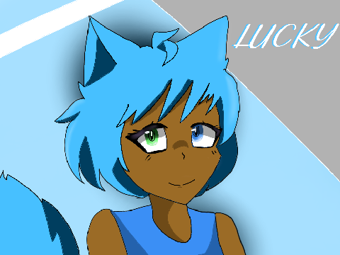 Lucky - confettipuppy OC