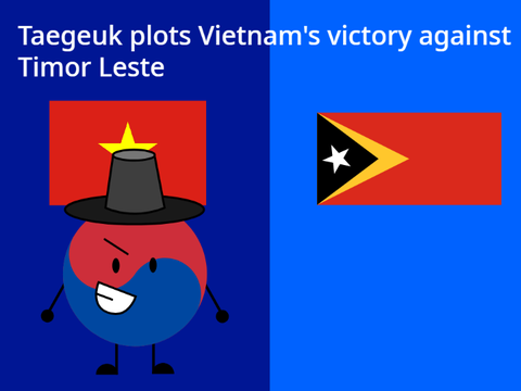 Taegeuk plots Vietnam's victory against Timor leste