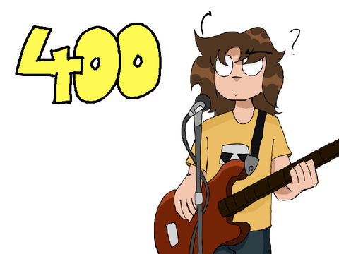 FOUR HUNDRED?? NO WAY!!
