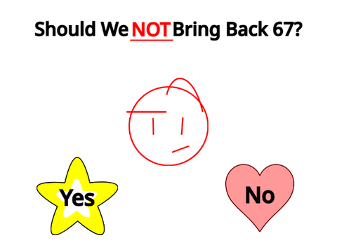 Should We DONT Bring Back 67?