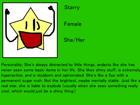 LORE 0A: SIGNUPS! Enter... Starry!